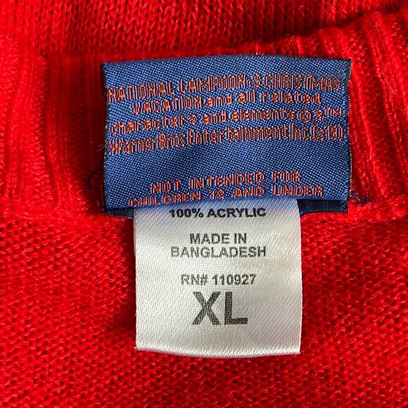 National Lampoon I Survived The Griswold Family Christmas Vacation Sweater Sz XL - Picture 4 of 4